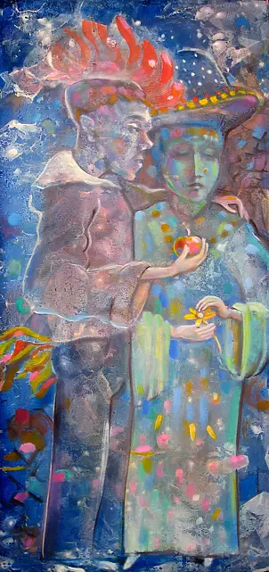 Włodzimierz Draczyński - Sailor and girl