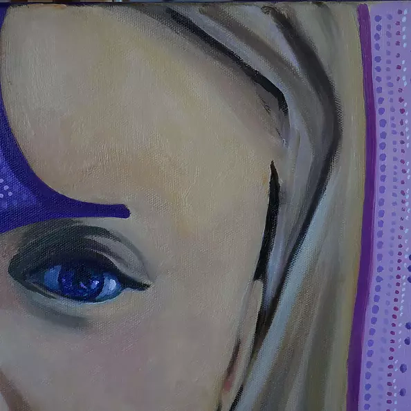 Jolanta Kitowska - Maski - Fiolet