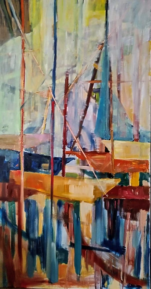 Anna Borcz - Masts of sailing ships