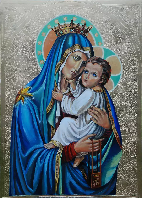 Michalina Drewniak Mosurek - Our Lady of the Scapular