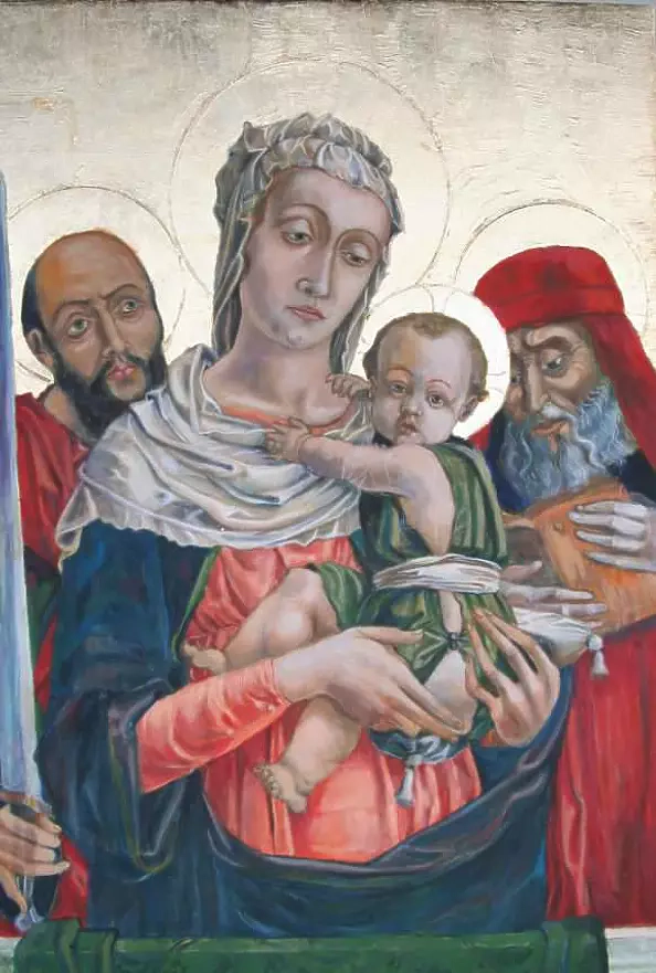 Magdalena Boroń - Our Lady with the Child