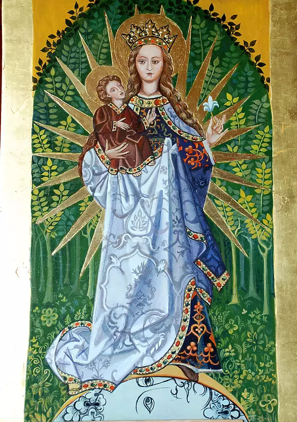 Michalina Drewniak Mosurek - Our Lady dressed in the sun