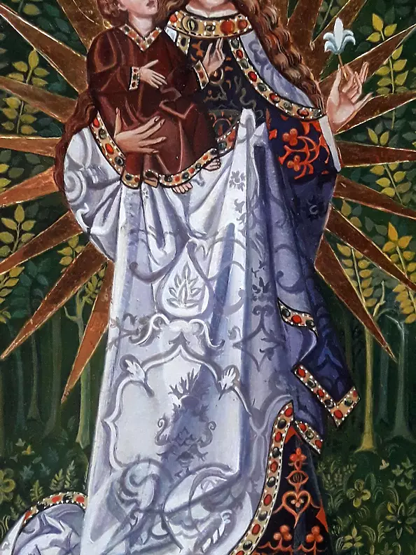 Michalina Drewniak Mosurek - Our Lady dressed in the sun