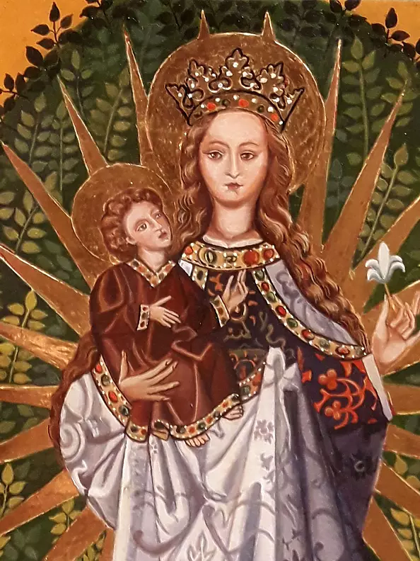 Michalina Drewniak Mosurek - Our Lady dressed in the sun