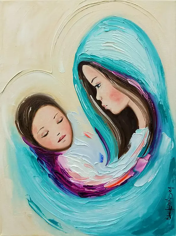 Ewa Boińska - Matka Boska z Dzieciątkiem