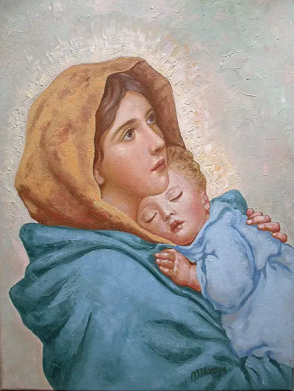 Michal Nastyszyn - Notre-Dame avec l'Enfant