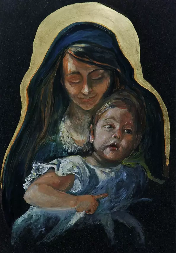 Elżbieta Graboś - Our Lady with the Child