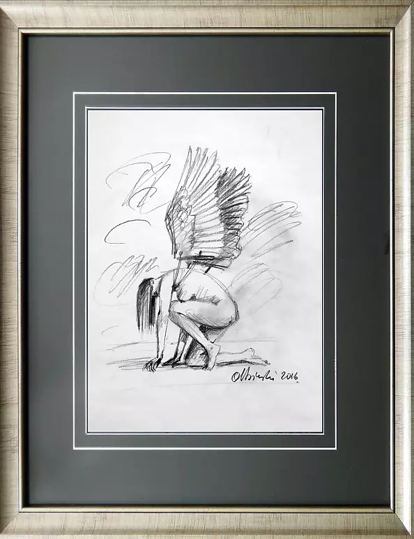 Rafał Olbiński - Matka Ikara