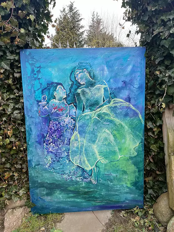 Natalia Czarnecka Diling - Mother and daughter