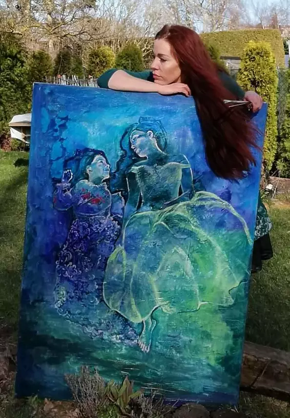 Natalia Czarnecka Diling - Mother and daughter