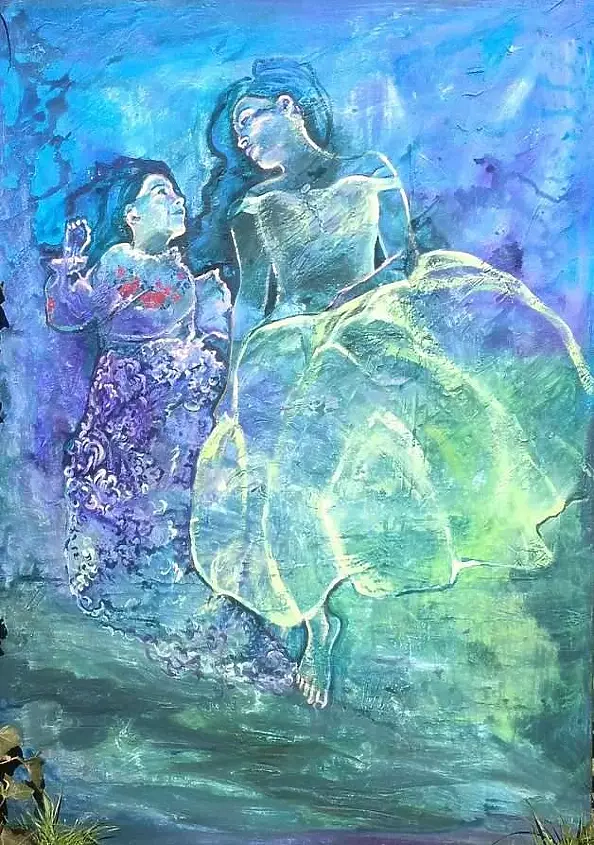 Natalia Czarnecka Diling - Mother and daughter