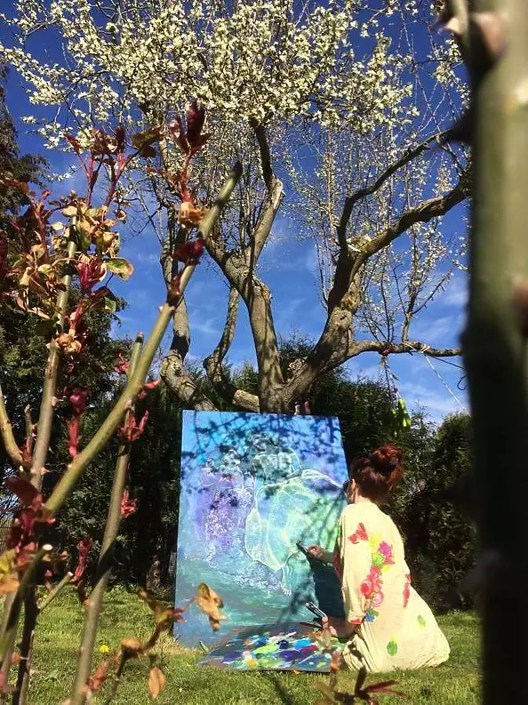 Natalia Czarnecka Diling - Mother and daughter