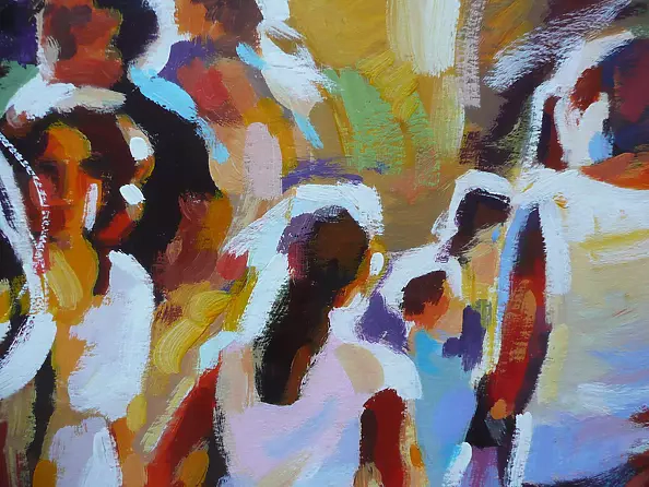 Barbara Gulbinowicz - Mother with a baby in a sling