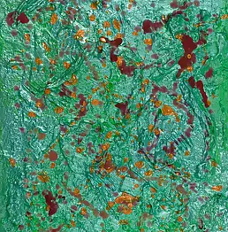 Pamela Rys, Matter Painting 126, Obraz akrylowy - płótno, 30 x 40