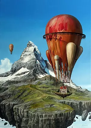   - Matterhorn - ÖLGEMÄLDE