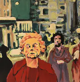 Agnieszka Kurlenda, медитация, Акрилова картина - холст, 65 x 50