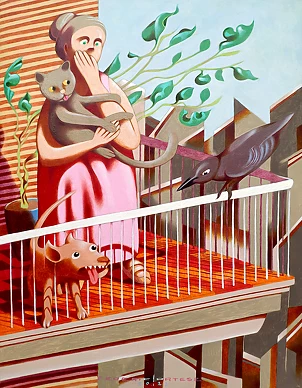 federico cortese - Meeting on the balcony