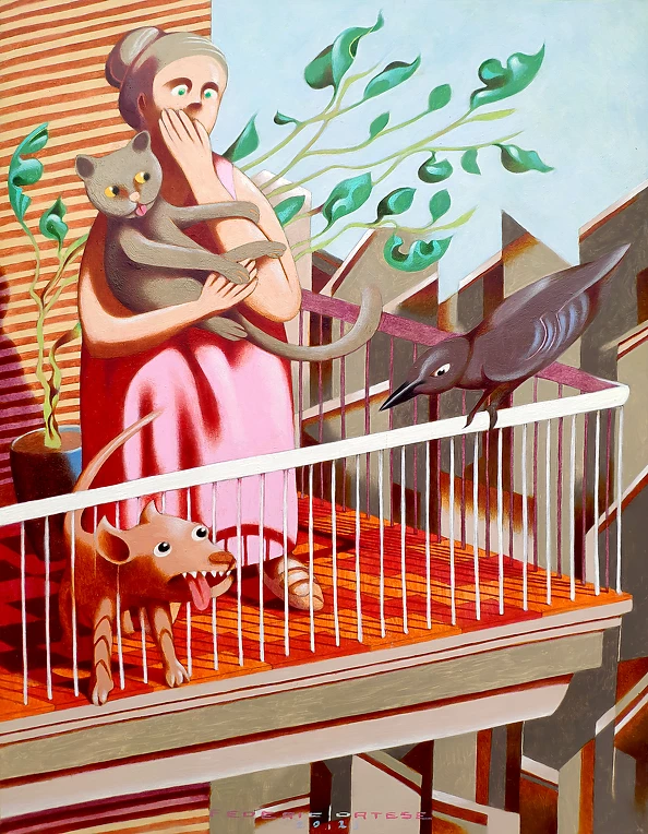 federico cortese - Meeting on the balcony