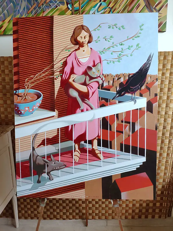 federico cortese - Meeting on the balcony