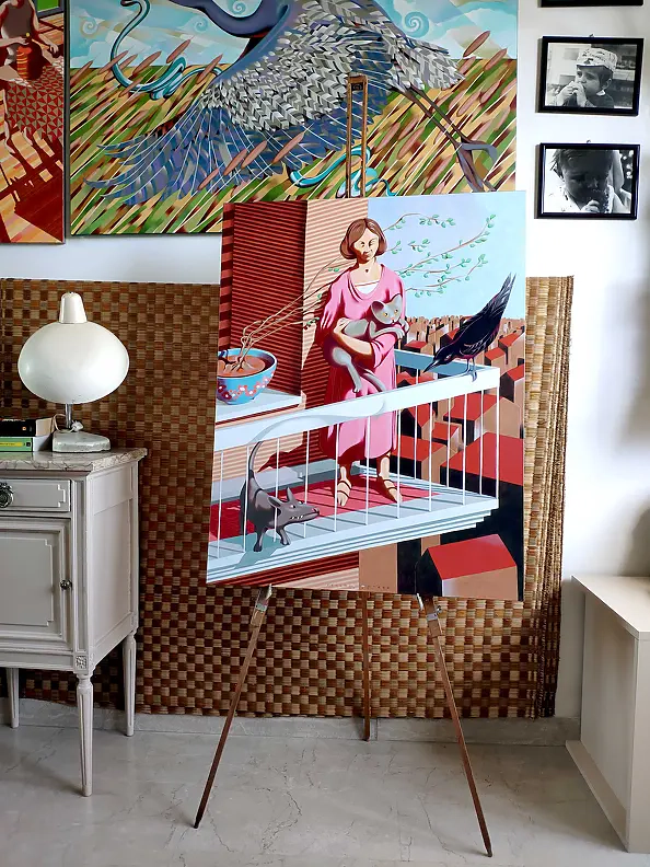 federico cortese - Meeting on the balcony