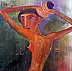 ZAKIR AHMEDOV - Meeting 2025year 70x50cm Original painting Oil on canvas