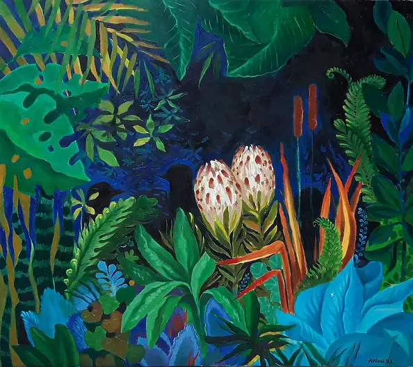 anna kowalska - Middle Blue