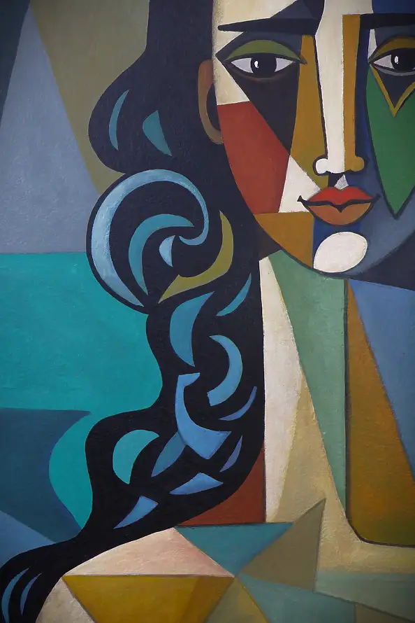 Bożena Kamińska, "Mexican", Acrylic painting - canvas, 60 x 90