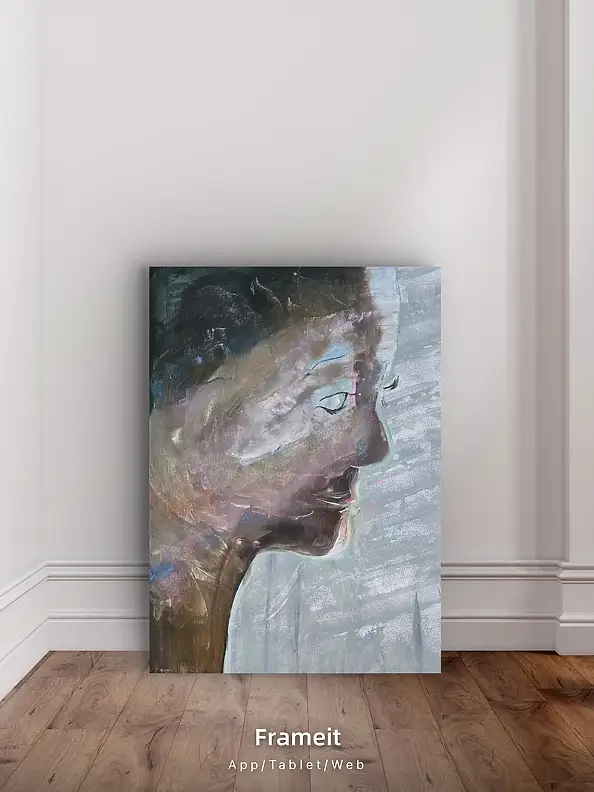 Ewa Mościszko, Melancholie, Acrylgemälde - Leinwand, 55 x 75