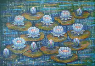 Edyta Jachowicz- Bąk - Pond melancholy