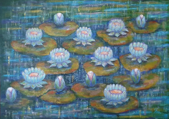 Edyta Jachowicz- Bąk - Pond melancholy