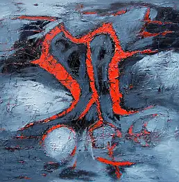 Grzegorz Winkler, Memoria, Масляная картина - холст, 120 x 110