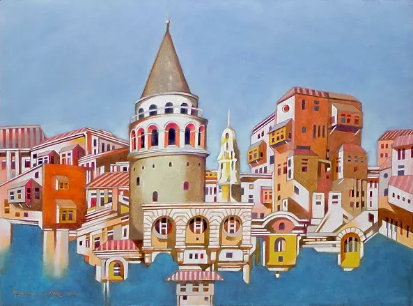 federico cortese - Memory of Istanbul, Galata