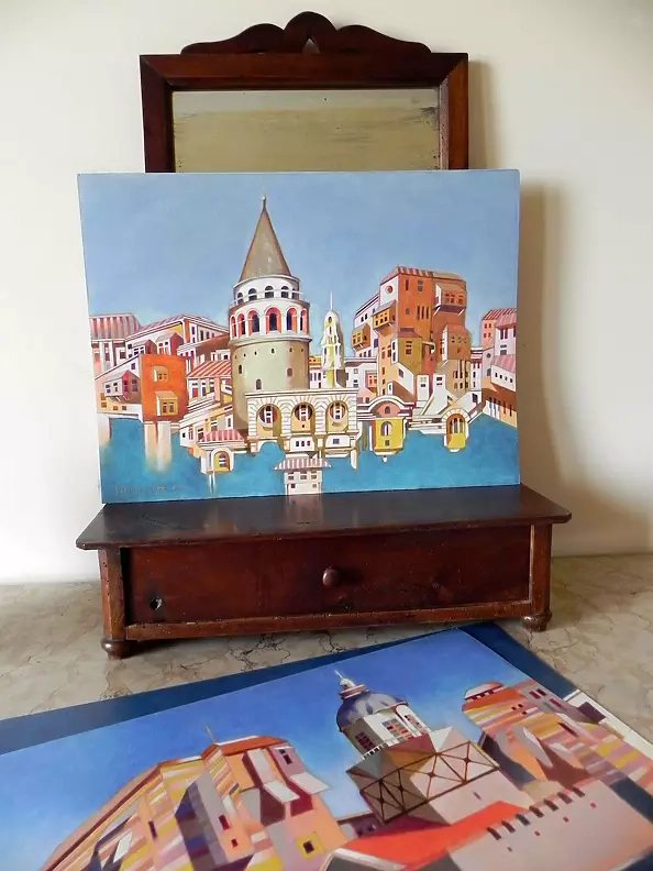 federico cortese - Memory of Istanbul, Galata