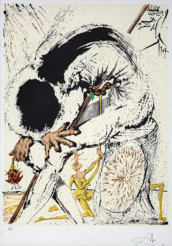 Salvador Dali - Metamorphosis