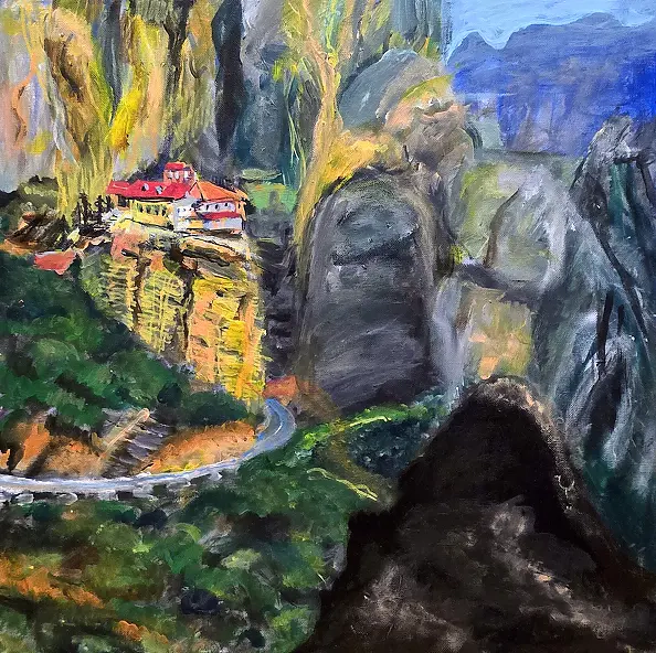 Krystyna Mościszko - Meteora, Griechenland