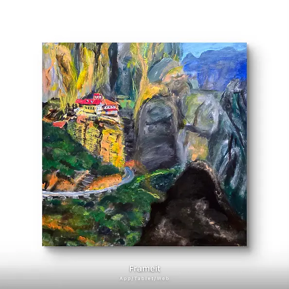 Krystyna Mościszko - Meteora, Griechenland