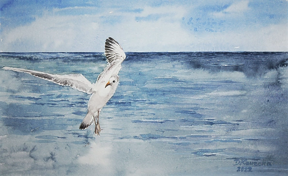 Danuta Kawecka - Mouette