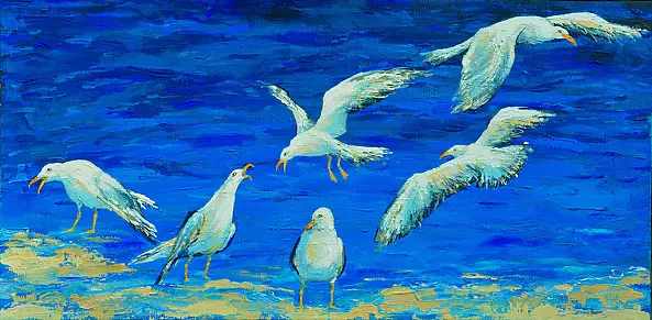 Krystyna PALCZEWSKA - gulls