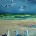 Anna Michalczak - Seagulls on the seashore.