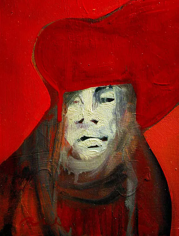 Patryk Janczukowski - Mężczyzna w czerwonym berecie