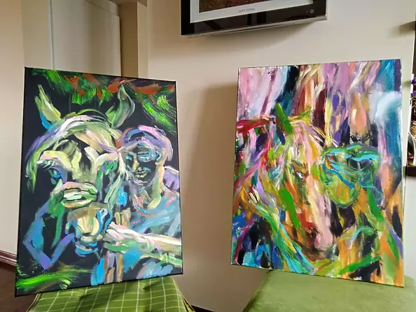 Anna Borcz - The man with the horse