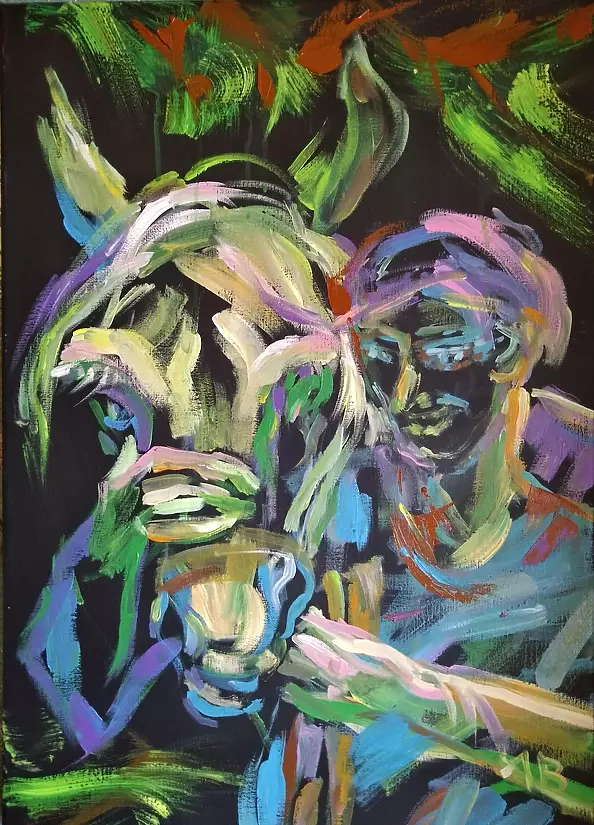 Anna Borcz - The man with the horse