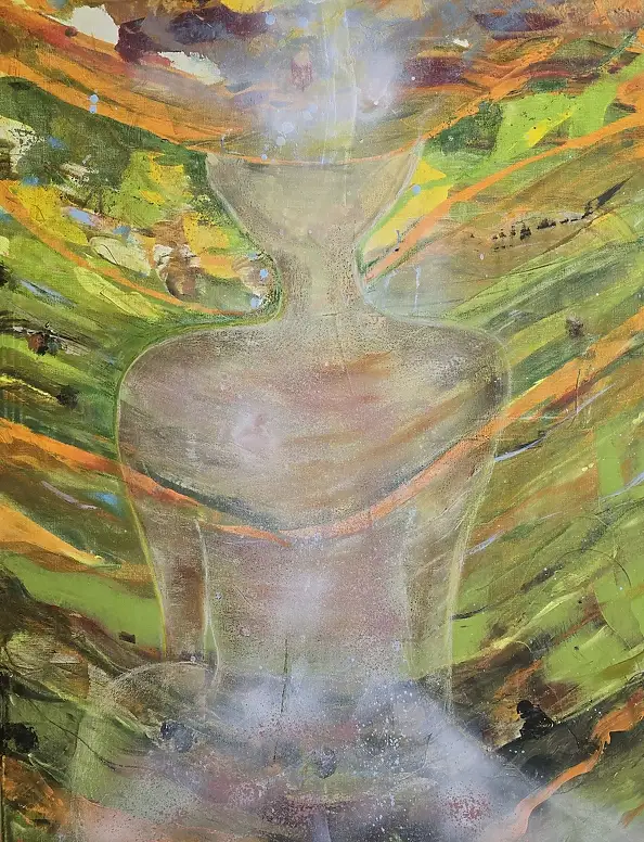 Ewa Mościszko, Brume , Peinture acrylique, Pastel, Tempera - toile, 60 x 80