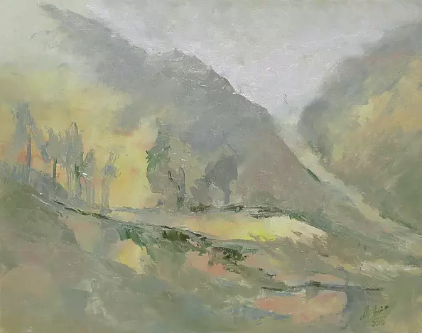 Anna Wąsikiewicz - Mgielnie w górach