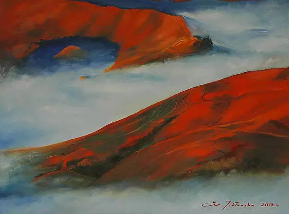 Ewa Jabłońska - "Fog" de la série "Toscane différemment"