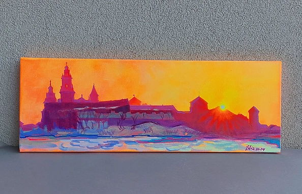 Anastasiia Kurkova - Brouillard au coucher du soleil