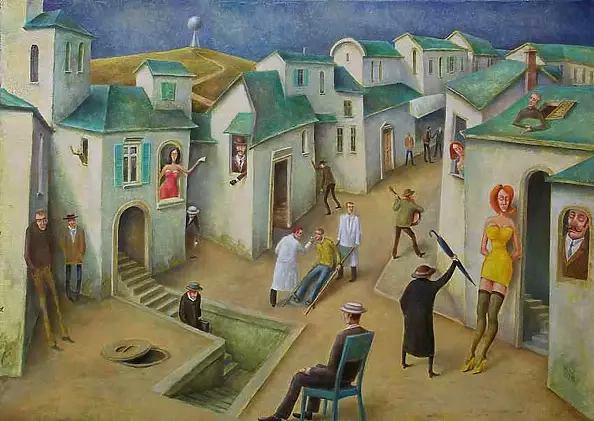 Wiktor Najbor - Miasteczko, którym wstrząsnęła plotka...