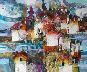 Alicja Słaboń Urbaniak - A small town from holidays