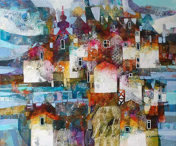 Alicja Słaboń Urbaniak - A small town from holidays