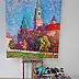 Anastasiia Kurkova, City of Spires, Oil painting - canvas, 100 x 120
